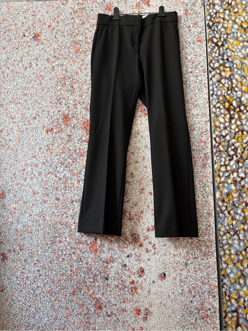 J. Crew Black Boot-Cut Dress Pants